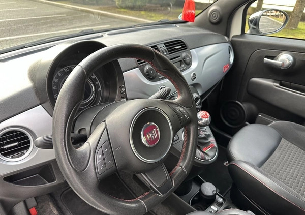 Fiat 500 cena 29900 przebieg: 135000, rok produkcji 2013 z Poznań małe 631